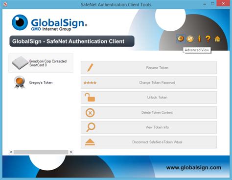 token jc smart card|Safenet Drivers :: GlobalSign Support.